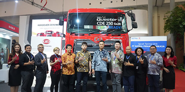 Keunggulan Purna Jual Astra UD Trucks, Jadi Alasan PT. Satria Piranti Perkasa Membeli Kembali 30 Unit Quester