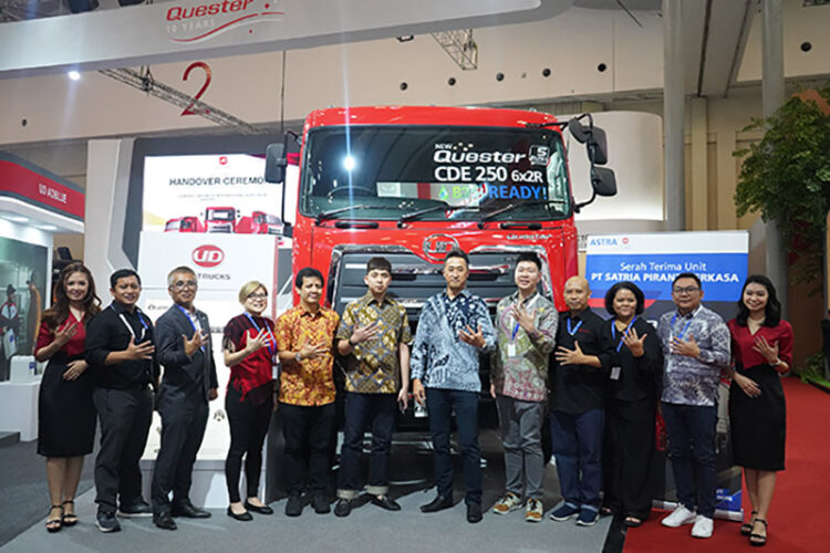 Keunggulan Purna Jual Astra UD Trucks, Jadi Alasan PT. Satria Piranti Perkasa Membeli Kembali 30 Unit Quester