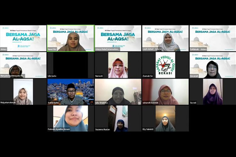 Adara Relief Peringati 54 Tahun Tragedi Pembakaran Masjid Al- Aqsa