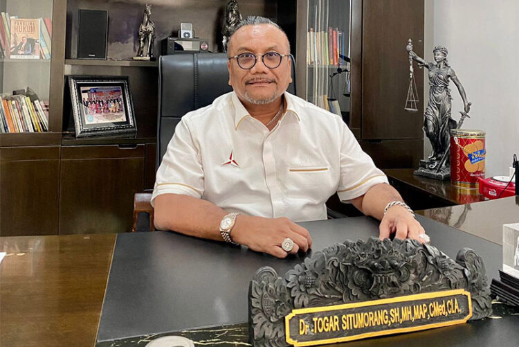 Togar Situmorang Dukung Bacapres Prabowo Subianto Berpasangan Dengan Gibran di Pilpres 2024