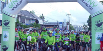 GFNY Group Ride 2023 Berlangsung Sukses di Pulau Natuna