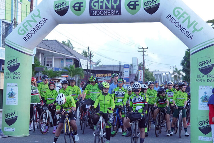 GFNY Group Ride 2023 Berlangsung Sukses di Pulau Natuna