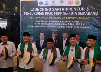 Launching Santripreneur, Ponpes Fadhlul Fadhlan Semarang Cetak Santri Wirausahawan Berkualitas