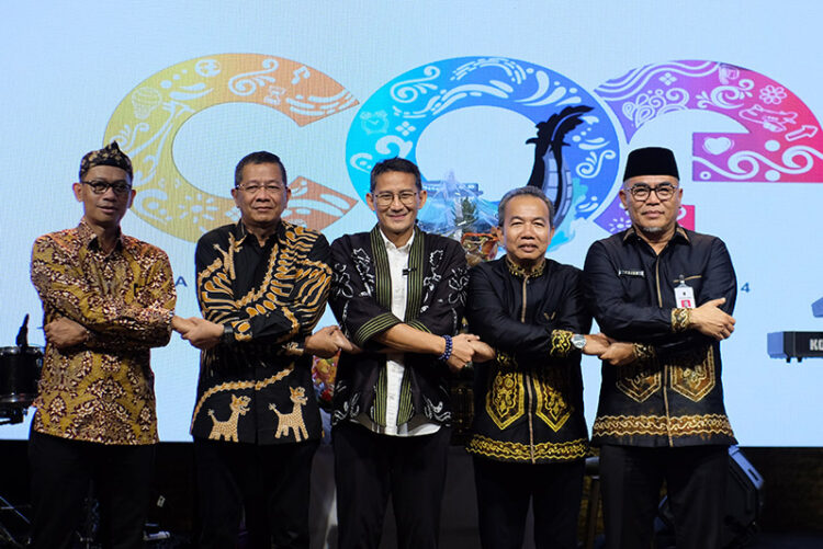 Sokong Tingkatkan Pergerakkan Wisnus, Menparekraf Luncurkan CoE Kalimantan Selatan 2024