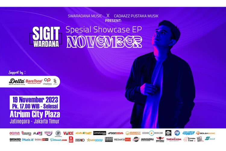 Sigit Wardana Rayakan EP November Gelar Showcase 19 November Esok