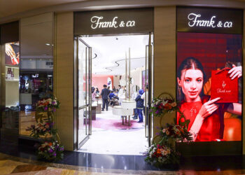 Beri Kepuasan Pada Pelanggan, Frank & co. Buka Kembali Gerai di Mall Taman Anggrek Jakarta