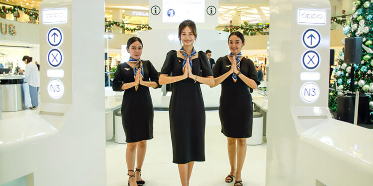 OPPO International Skyport Sukses Hadir di Tunjungan Plaza Surabaya Lewat Pop Up Store Find N3 Series