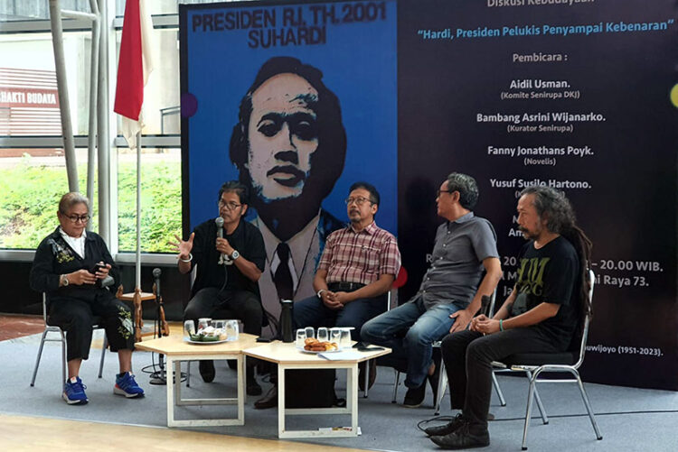 Diskusi Kebudayaan Buka Rekam Jejak Suhardi, Presiden Pelukis Penyampai Kebenaran