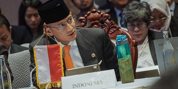 Menparekraf Sandiaga Uno Infokan Transaksi di TRAVEX ATF 2024 Laos Capai Rp41 Miliar