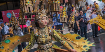 Semarakkan Peluncuran KEN 2024, Ragam Parade Festival Seni dan Budaya Ditampilkan Secara Meriah