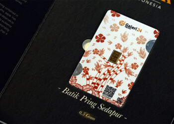 Galeri 24 Menghadirkan Emas Batangan Motif Batik Indonesia, Pesan Sekarang!