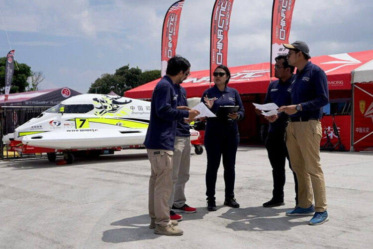 InJourney Aviation Service Sukses Kawal Logistik F1Power Boat Danau Toba 2024