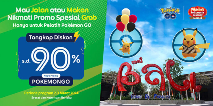 Gandeng Grab, Pokemon GO Hadirkan Pengalaman Berpetualang Lebih Menarik