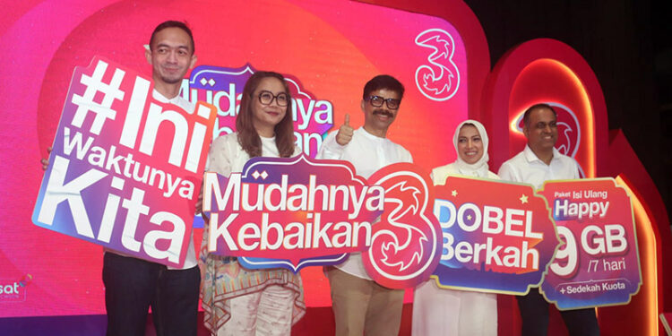 Tri Suarakan #MudahnyaKebaikan Lewat Sedekah Kuota di Bulan Ramadan