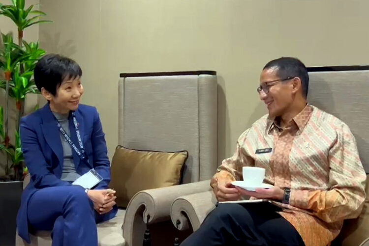 Menparekraf Jajaki Kolaborasi Gelar Konser Musik Skala Internasional