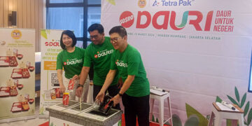 PT Sinar Sosro, HokBen dan Tetra Pak Akan Kelola Kemasan Minuman dan Makanan Pasca Konsumsi Lewat Program DAURI