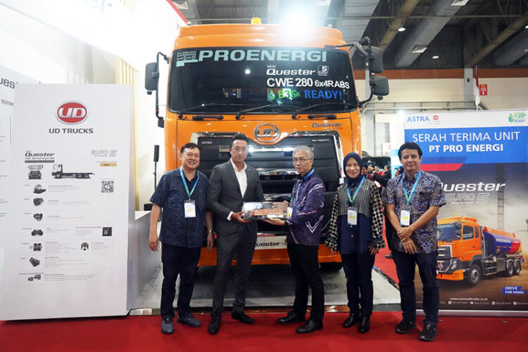Purna Jual Astra UD Trucks Dorong Penjualan di GICOMVEC 2024