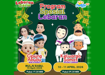 Lewat ’Lebaran Ceria’, MentariTV Hadirkan Serial Animasi Terbaik Untuk Anak Anak Indonesia