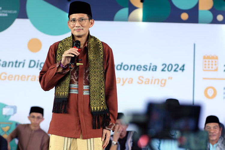 Menparekraf Dorong Santri Digitalpreneur di Lombok Barat untuk Kreativitas dan Inovasi