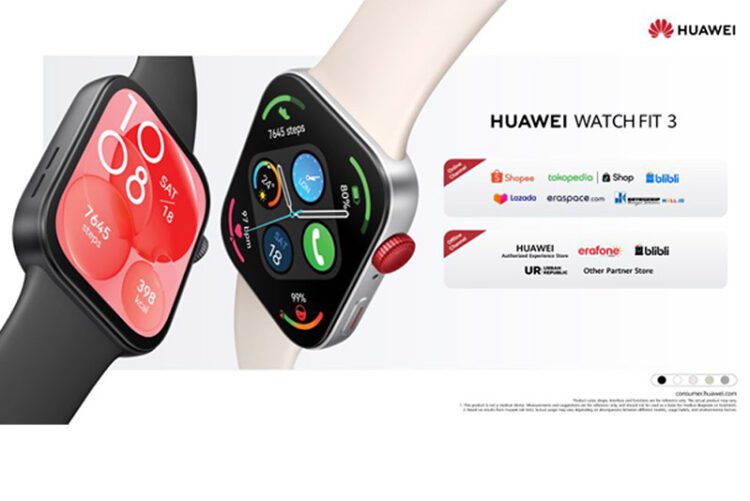 Huawei Watch Fit 3 Resmi Diluncurkan, Bawa Fitur Kesehatan dan Olahraga Canggih