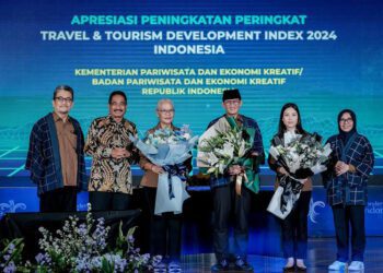 Menparekraf Optimistis Investasi Pariwisata Meningkat Seiring Melesatnya Peringkat TTDI Indonesia