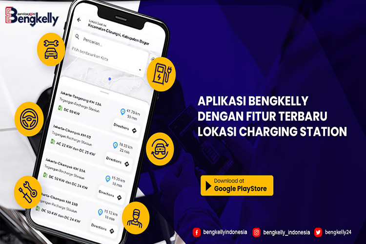 Aplikasi Bengkel dengan Fitur Charging Station
