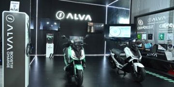 ALVA Luncurkan 3 Motor Listrik Baru dan Boost Charge Station di GIIAS 2024