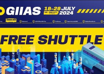 Puluhan Bus Shuttle Gratis dan Kantong Parkir Menuju Lokasi Pameran Siap Nyamankan Pengunjung GIIAS 2024