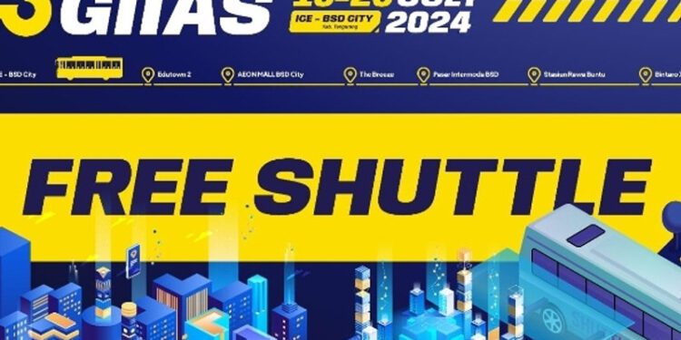 Puluhan Bus Shuttle Gratis dan Kantong Parkir Menuju Lokasi Pameran Siap Nyamankan Pengunjung GIIAS 2024
