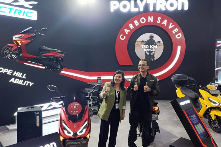 Fokus Pada Energi Ramah Lingkungan, POLYTRON Tampilkan Motor Listrik Fox Electric di GIIAS 2024