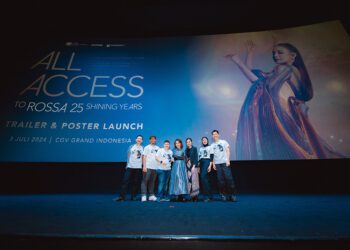 Rilis Resmi Poster dan Trailer Film Dokumenter “All Access to Rossa 25 Shining Years”