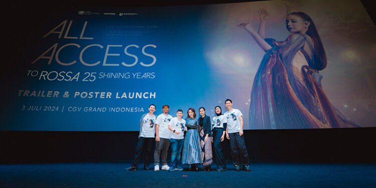 Rilis Resmi Poster dan Trailer Film Dokumenter “All Access to Rossa 25 Shining Years”