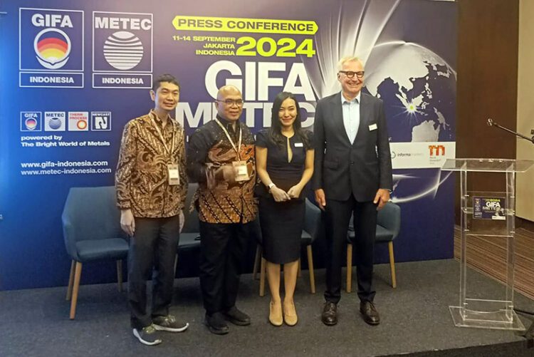 Kolaborasi GIFA-METEC Indonesia 2024 Hadirkan Bisnis Industri Pengecoran Logam dan Metalurgi