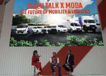 Isuzu Giga Jadi Andalan MODA Sebagai “The Real Partner Isuzu” di GIIAS 2024