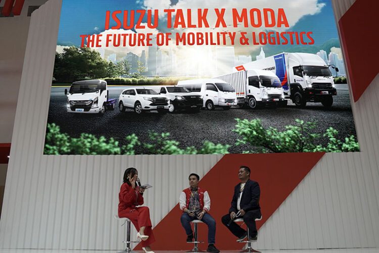 Isuzu Giga Jadi Andalan MODA Sebagai “The Real Partner Isuzu” di GIIAS 2024