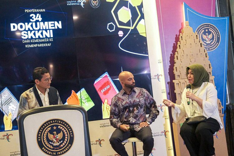 Kemeparekraf Berhasil Rampungkan 34 Rancangan Standar Kompetensi Berbasis Kompetensi