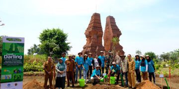 BLDF Ajak 150 Mahasiswa dari 46 Kampus di Jatim untuk Penghijauan Situs Trowulan