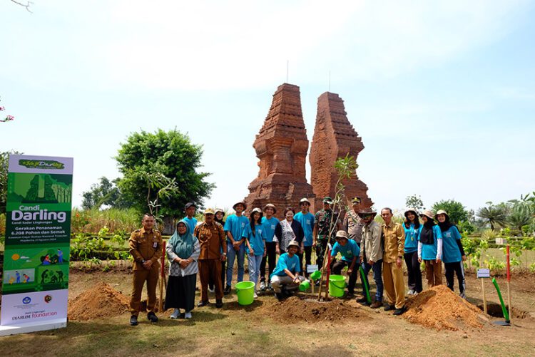 BLDF Ajak 150 Mahasiswa dari 46 Kampus di Jatim untuk Penghijauan Situs Trowulan