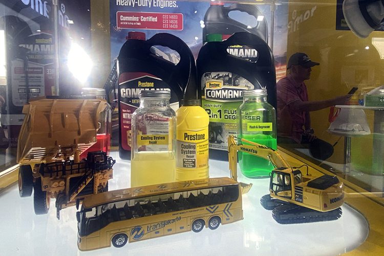 PT Laris Chandra Hadirkan Prestone Coolant Di Mining Expo 2024