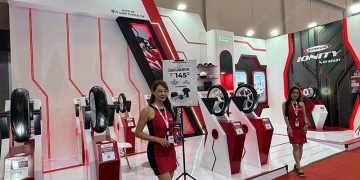 PT Gajah Tunggal Tbk Perkenalkan Inovasi Ban Ramah Lingkungan di IMOS 2024