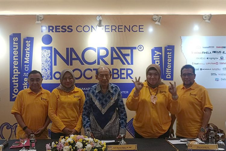 INACRAFT 2024 Siap Tawarkan Transaksi Rp100 Miliar dengan Konsep Youthpreneurs