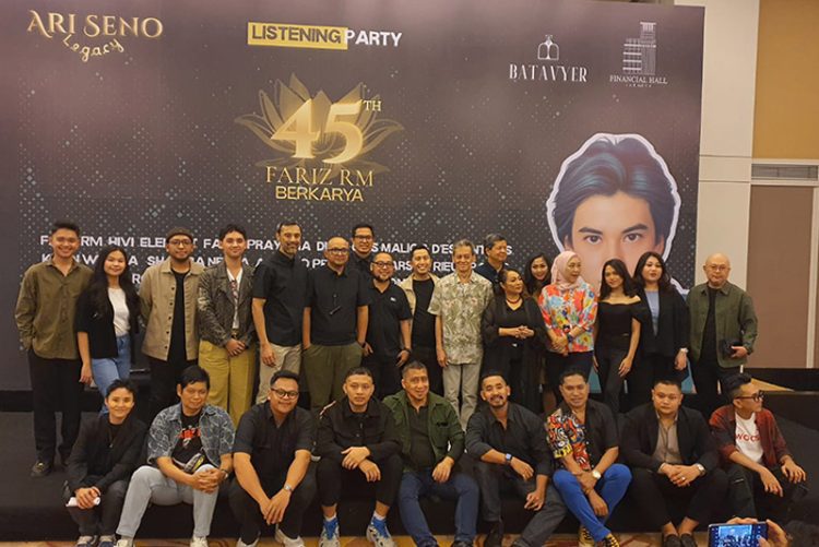 Penghormatan Atas Kiprah Fariz RM, AriSeno Legacy Luncurkan Album 45 Tahun Fariz RM Berkarya