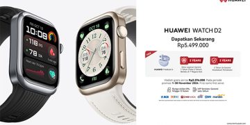 HUAWEI WATCH D2, Smartwatch dengan Fitur Health Glance untuk Pemantauan Kesehatan Komplit dalam Satu Klik
