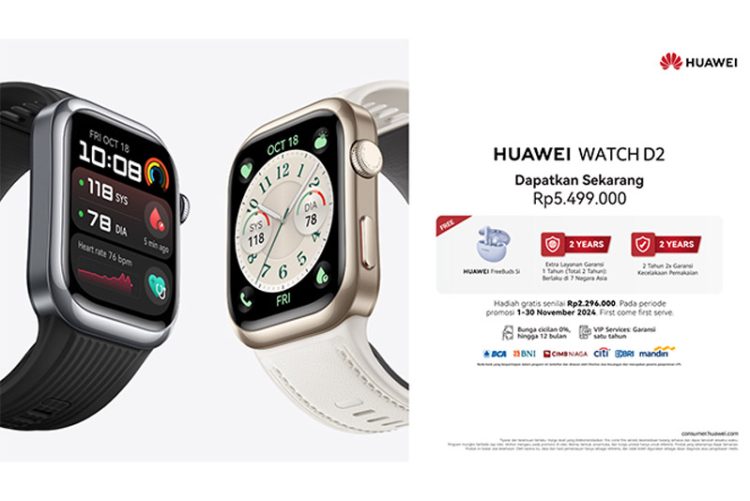 HUAWEI WATCH D2, Smartwatch dengan Fitur Health Glance untuk Pemantauan Kesehatan Komplit dalam Satu Klik