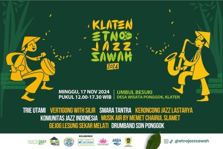Klaten Etno Jazz Sawah 2024, Padukan Etnik dan Jazz dalam Harmoni Sawah