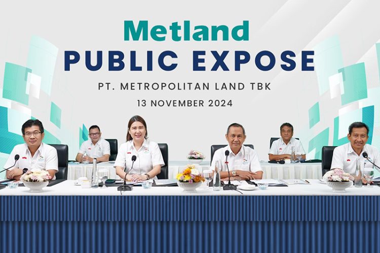 PT Metropolitan Land Tbk (Metland) Raih Kenaikan Laba di Kuartal III 2024