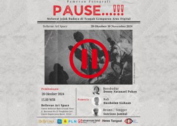 PAUSE!!! Melawat Jejak Budaya di Tengah Gempuran Arus Digital, Pameran Fotografi Tiga Fotografer di Bellevue Art Space