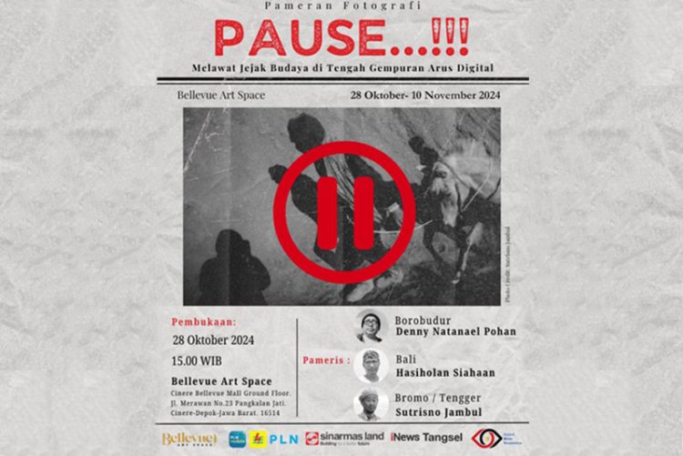 PAUSE!!! Melawat Jejak Budaya di Tengah Gempuran Arus Digital, Pameran Fotografi Tiga Fotografer di Bellevue Art Space