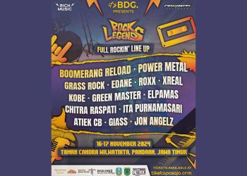 Rock Legends Festival 2024 Hadirkan Konser Roadshow ke Berbagai Kota di Indonesia