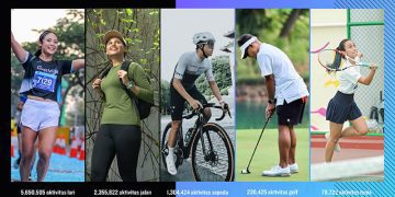 Garmin Sebut, Lari, Tenis, dan Golf Jadi Pilihan Favorit Olah Raga di Indonesia